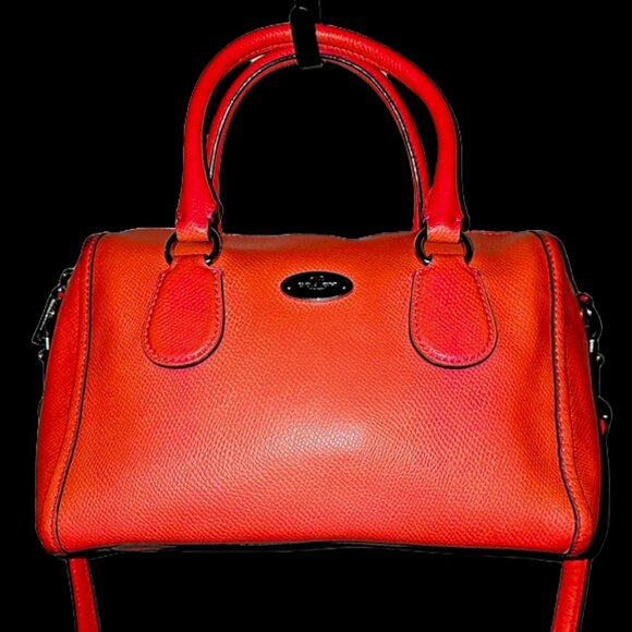 MINI BENNETT ✨COACH✨ SATCHEL IN ✨CROSSGRAIN LEATHER✨ ( F33329)